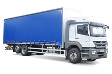 Van Hire Grays - 26 Tonne Curtain Side Truck - Truck hire Grays