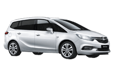 Van Hire Grays - Vauxhall Zafira 5 + 2 - Minibus hire Grays